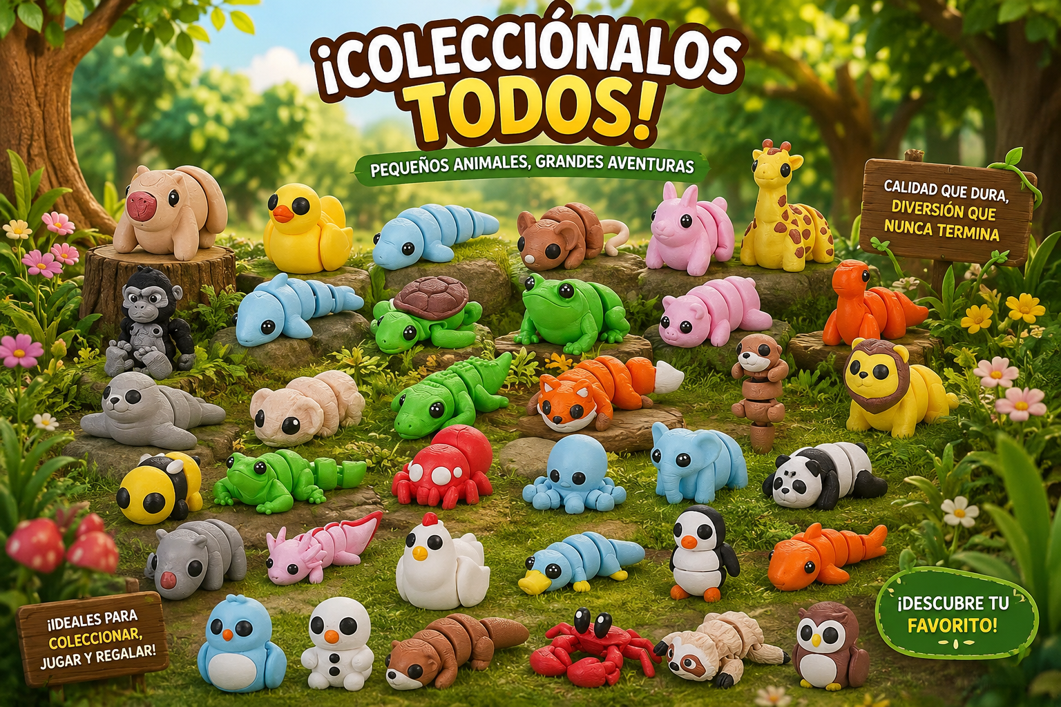 Animales coleccionables